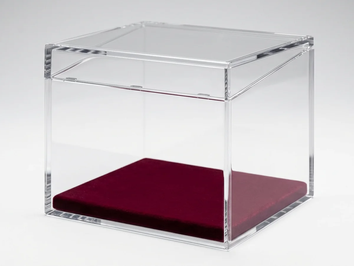 Acrylic Cases for cosmetics and perfume displays