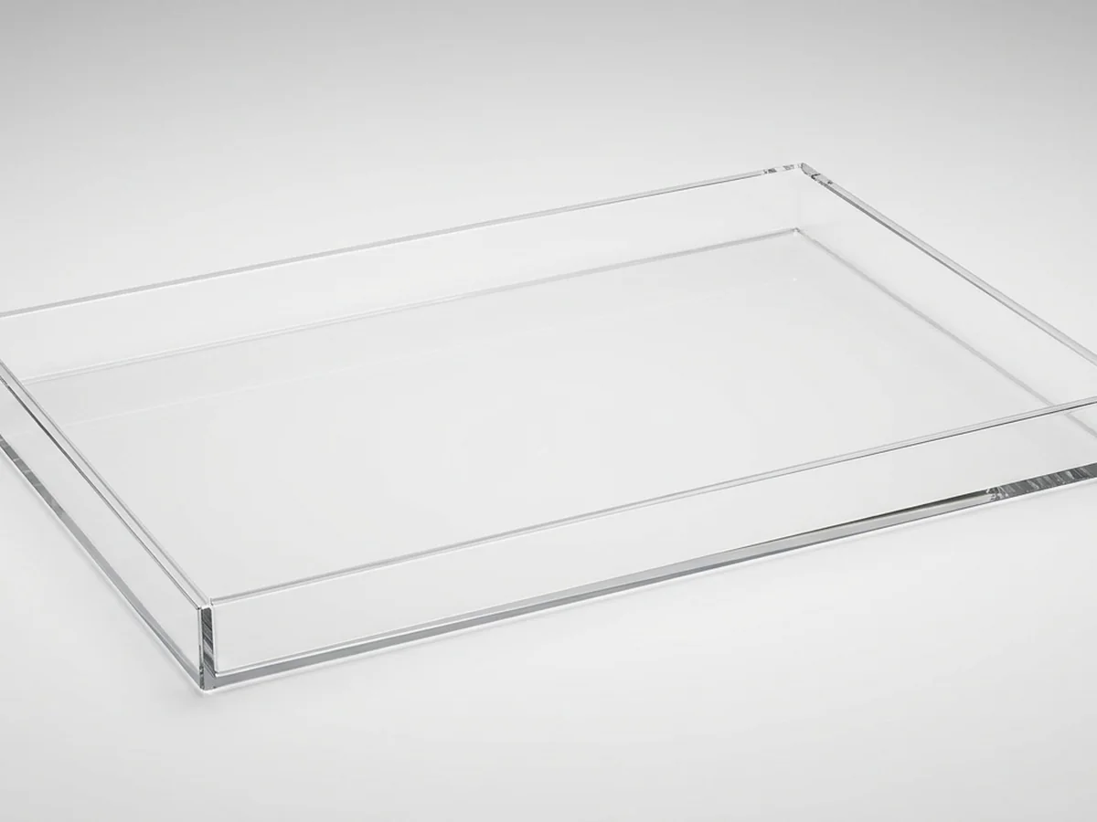 Acrylic Trays for cosmetics and perfume displays