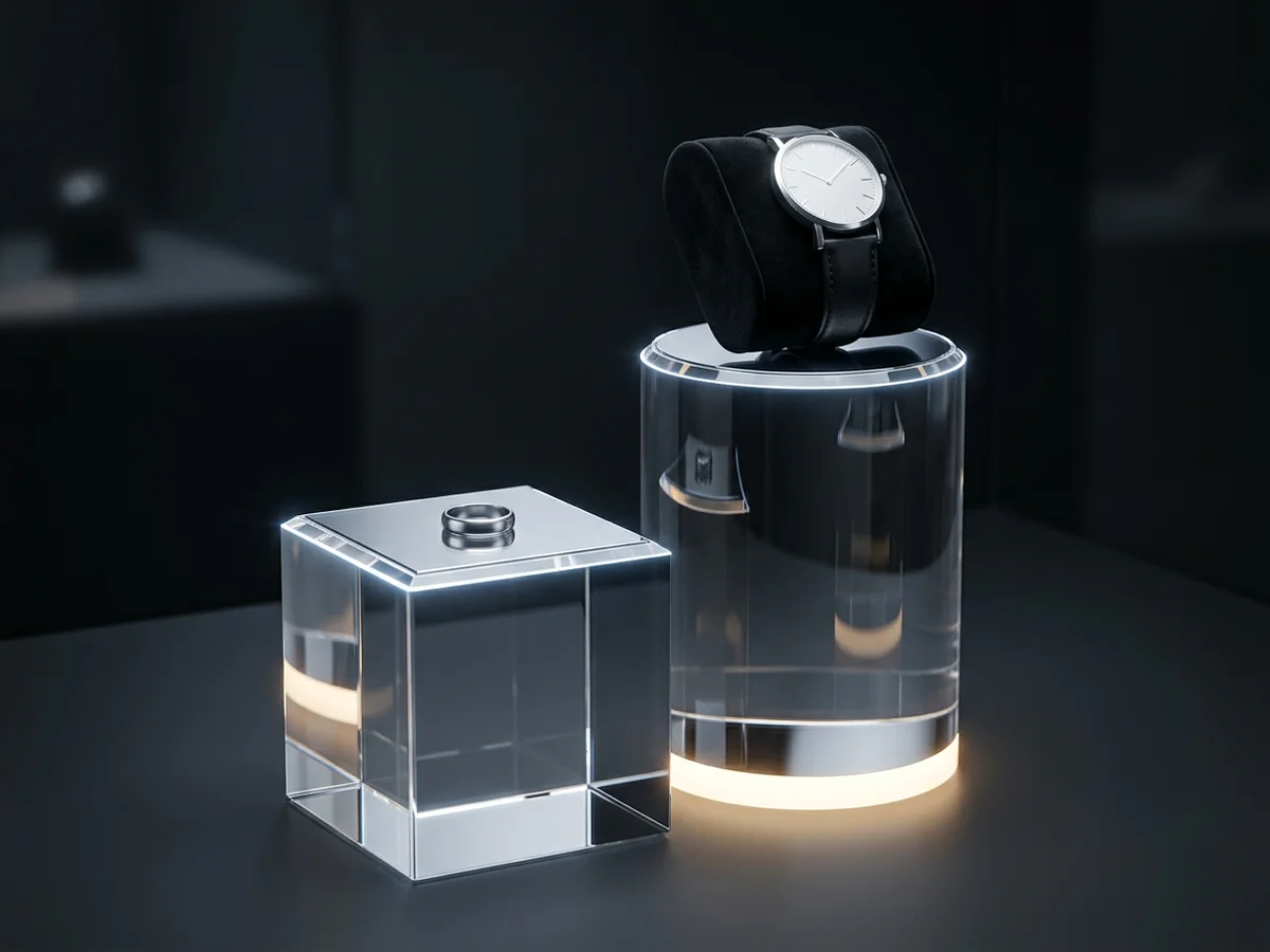 Jewelry acrylic displays