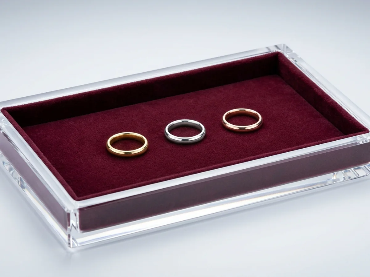 Acrylic Trays for jewelry display