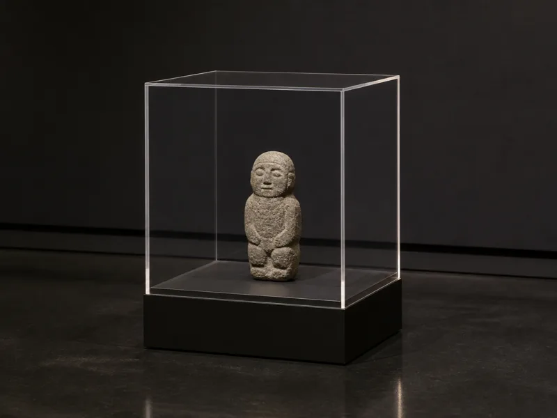 Acrylic Display Cases for museum and gallery display