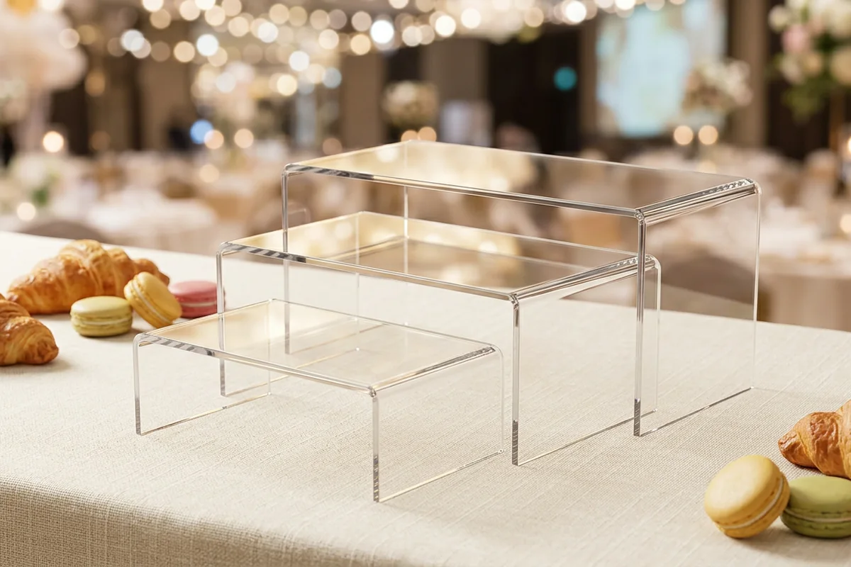 Buffet & Catering Companies — typical acrylic display use case