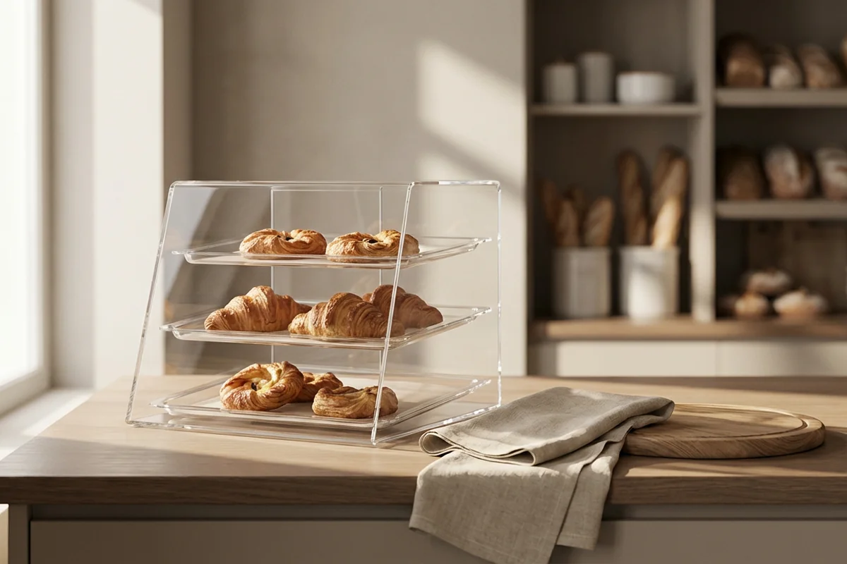 Independent Bakery Owners — typical acrylic display use case