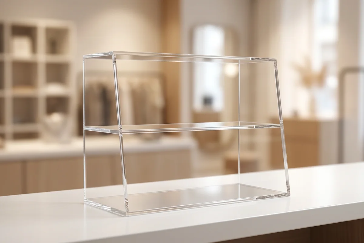 E-commerce Brands with Retail Presence — typical acrylic display use case