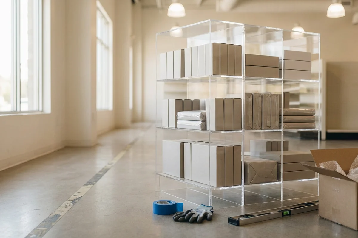 Retail Chains & Store Planners — typical acrylic display use case