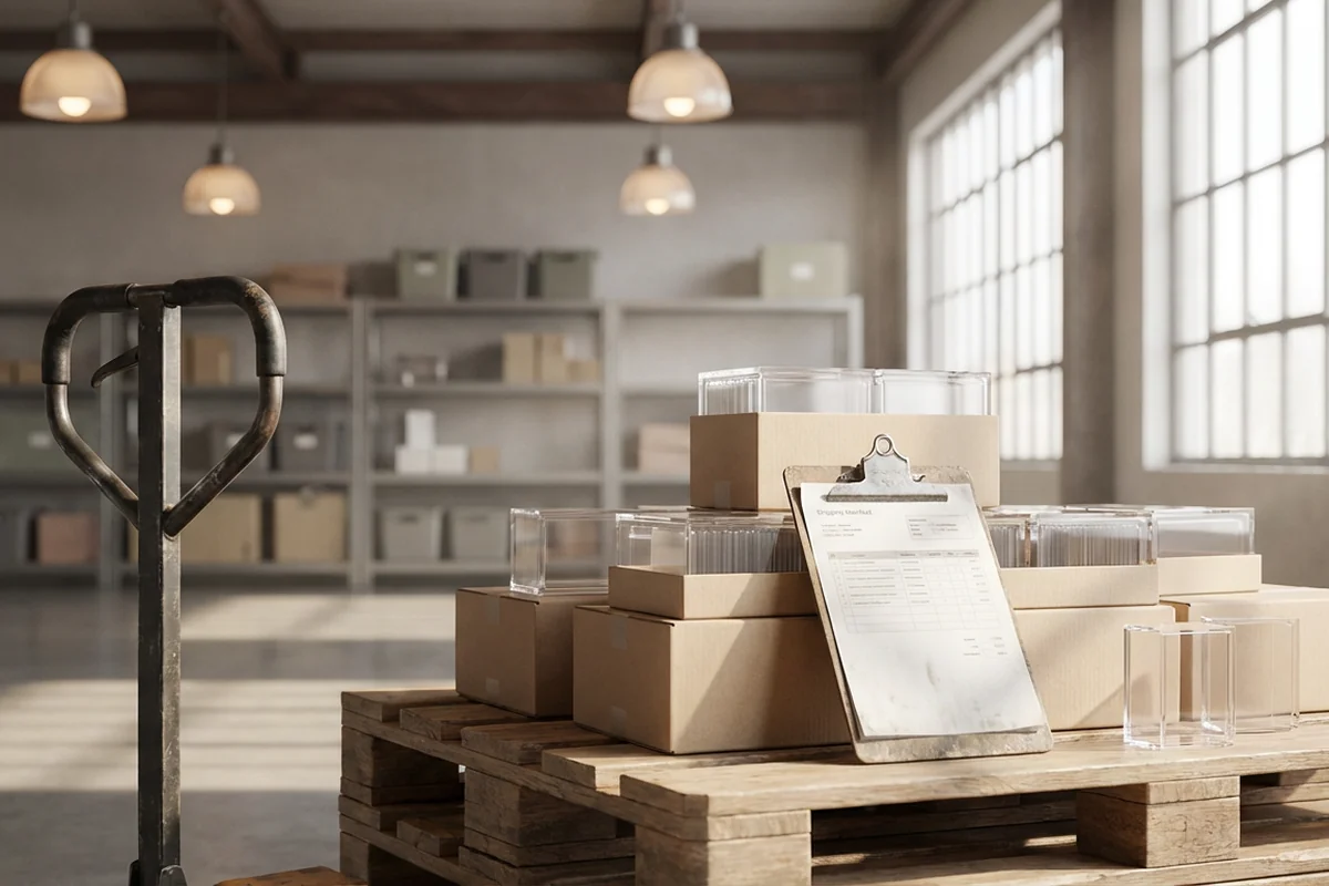 TCG Distributors — typical acrylic display use case