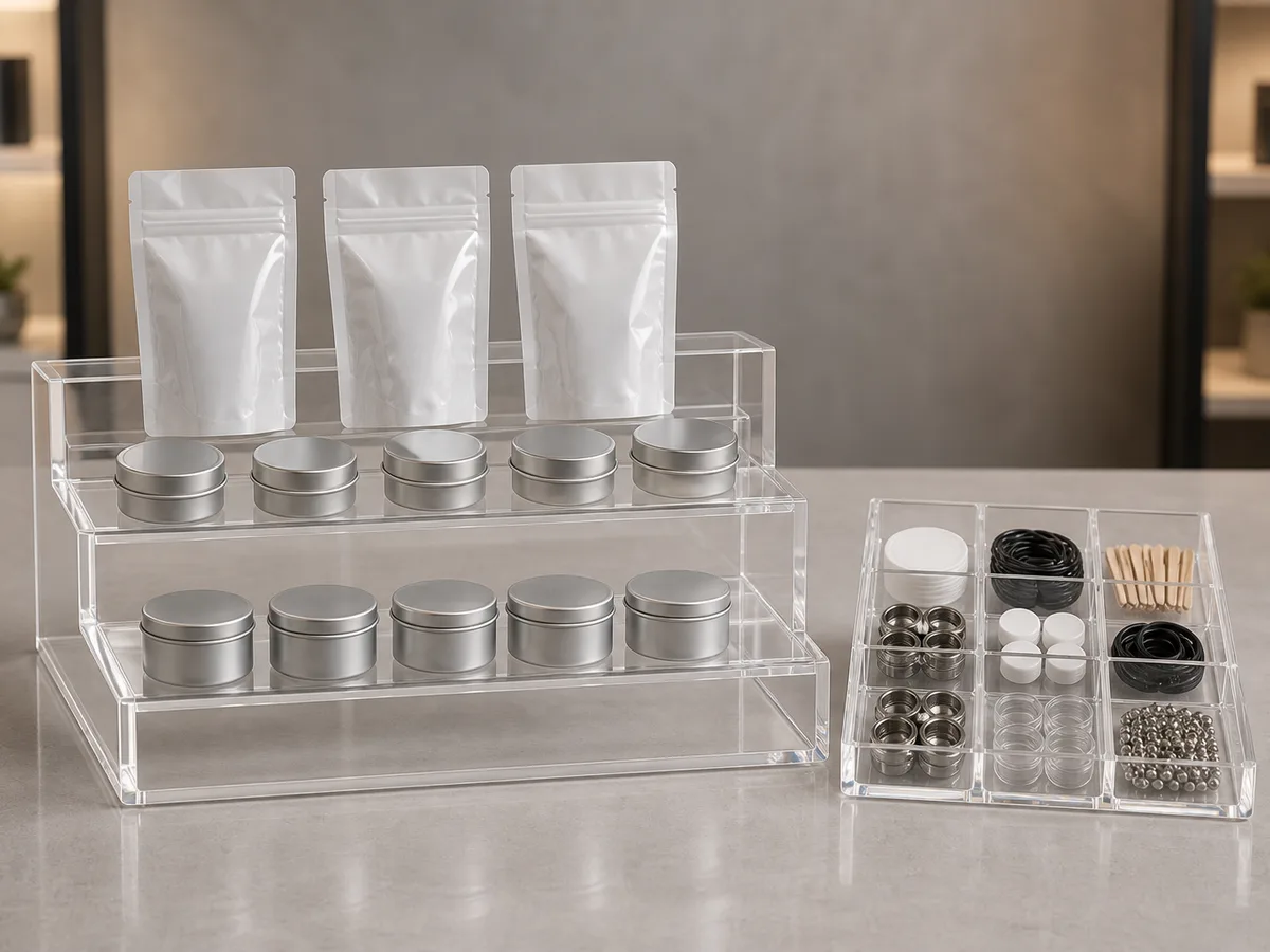 Acrylic Counter Risers