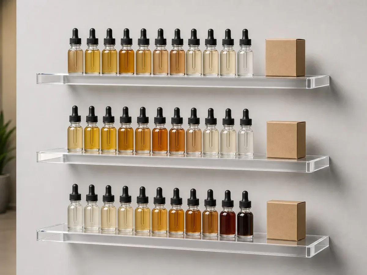 Acrylic Wall Shelves