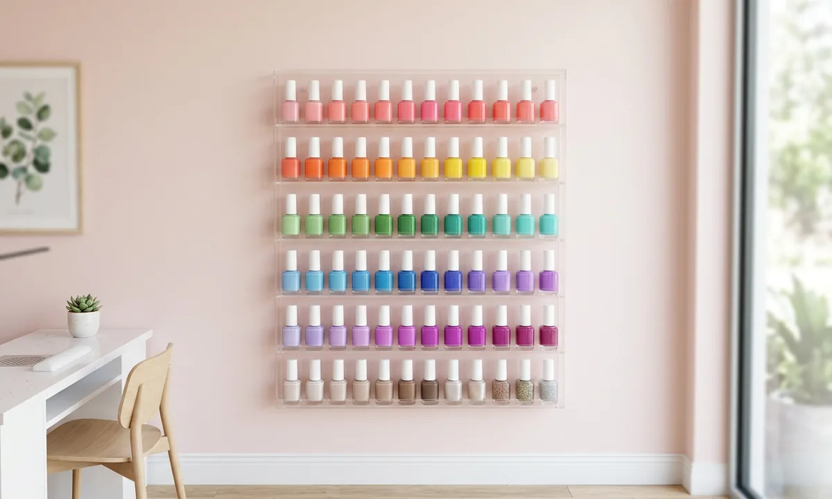 Nail Polish Wall Displays for Salon Network