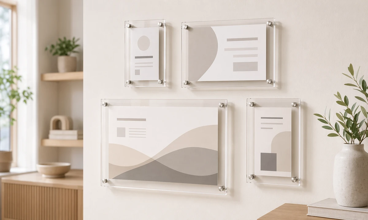 3,500 Wall-Mount Acrylic Sign Holders for an Amazon FBA Seller