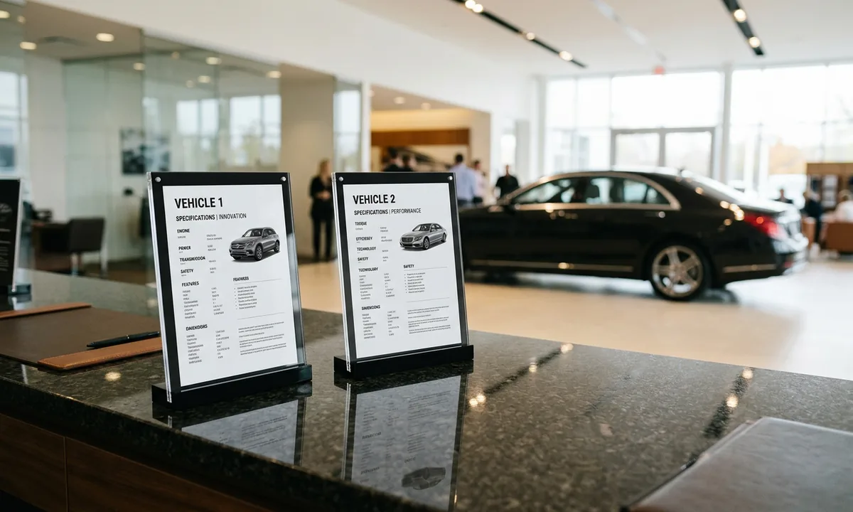 600 Custom Countertop Displays for an Automotive Showroom Rollout