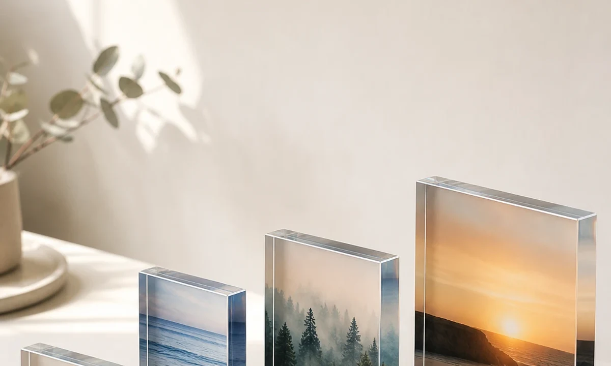 Custom Acrylic Photo Block: D2C Photo-Print Brand E-commerce Launch (5,000 units, 18 days)