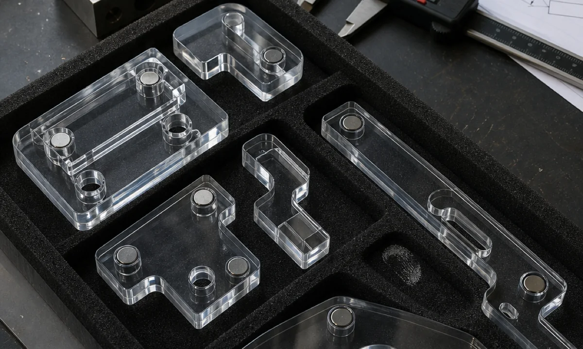 Magnetic Acrylic Components: Bulk QC Manufacturing Plan