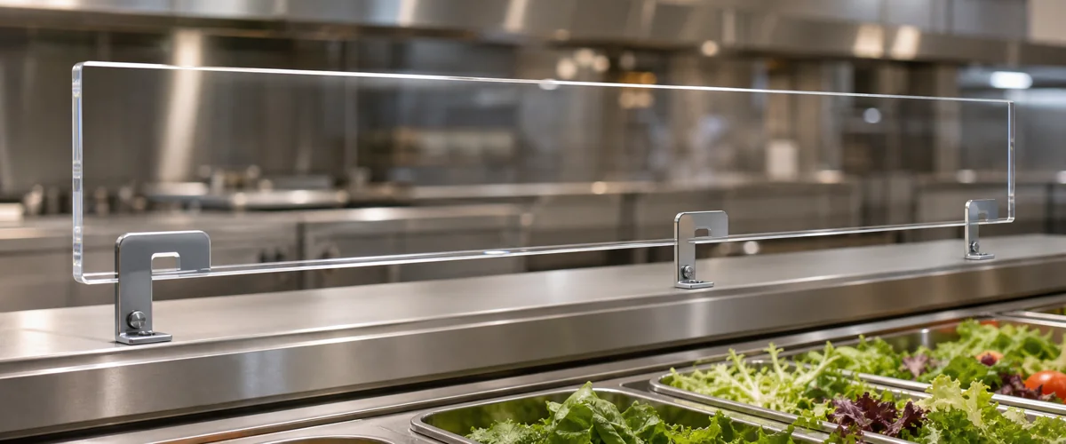 Salad Bar Sneeze Guard: 32-Location Chain Rollout in 18 Days