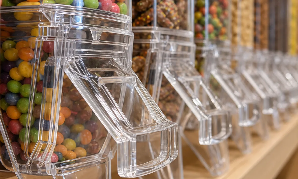 220 Gravity-Bin Snack Dispensers for a 35-Store UK Chain