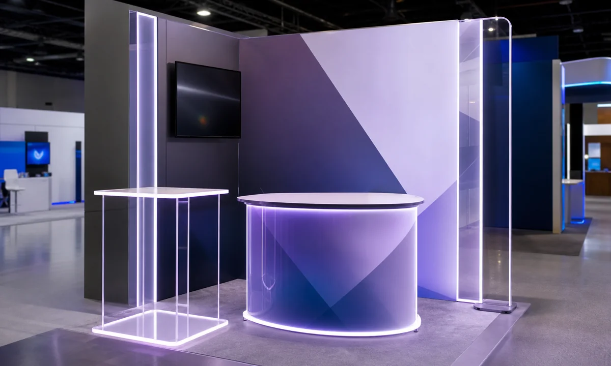 CES Trade Show Acrylic Stand: 14-Day Rush for a Series B SaaS Startup