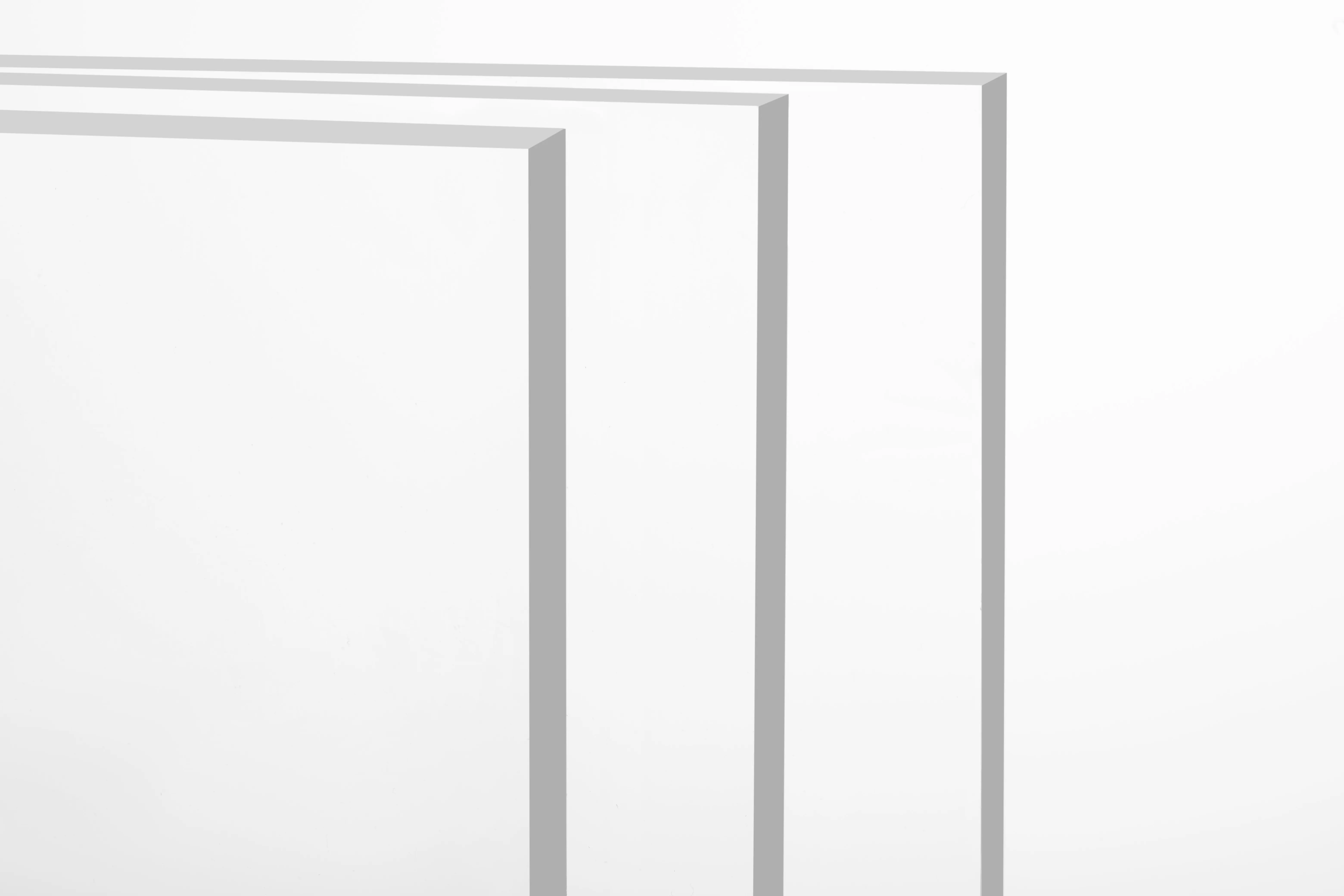 Clear acrylic material