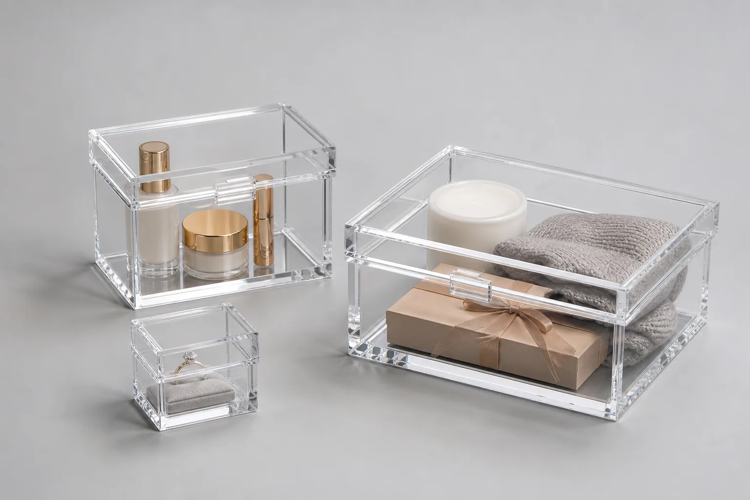 Acrylic Gift Box Sizes: How to Spec the Right Fit
