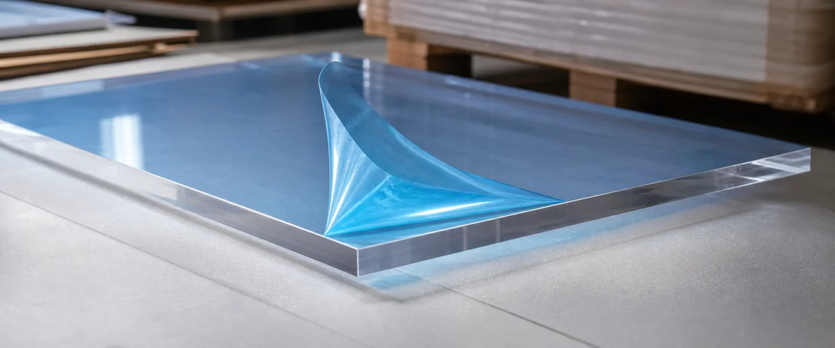 Acrylic Protective Film: Shipping & Display Floor Life