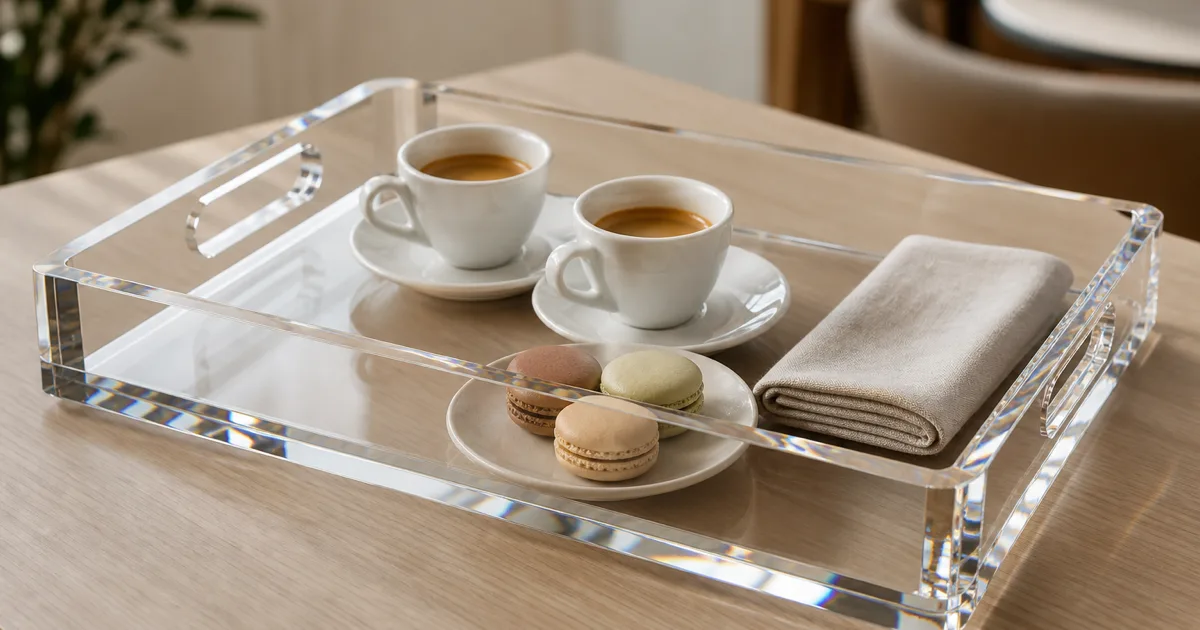 Acrylic vs Melamine Serving Tray: Which Lasts?
