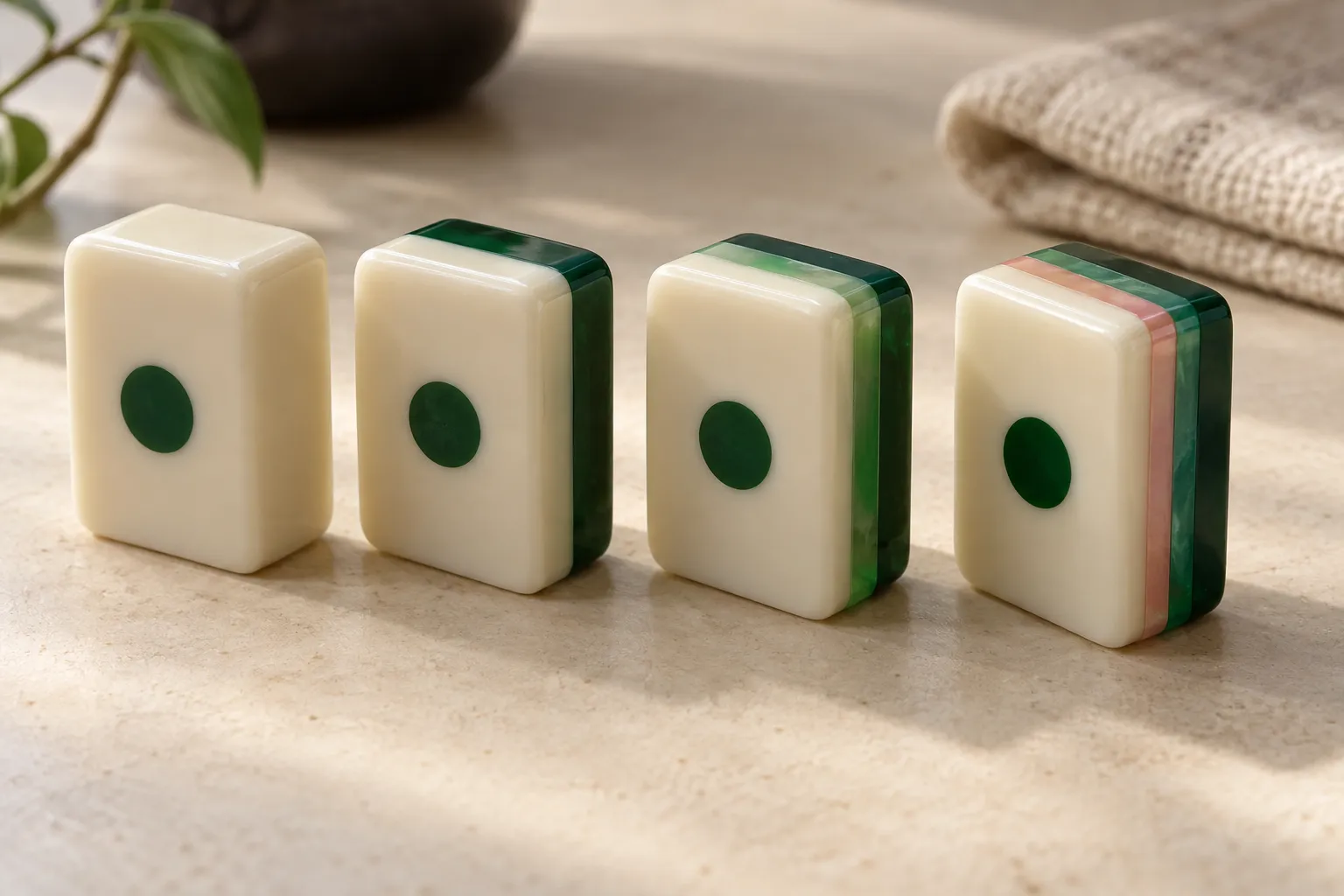 Cast acrylic mahjong tile layer samples: compare the quoted construction before comparing prices.