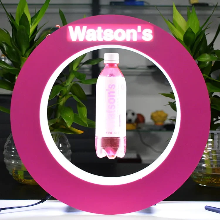 Custom acrylic POS and POP display stands for retail brand campaign