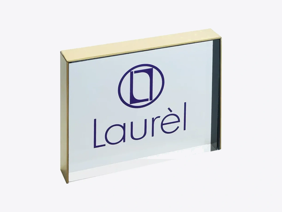 Surface silk-screen logo block