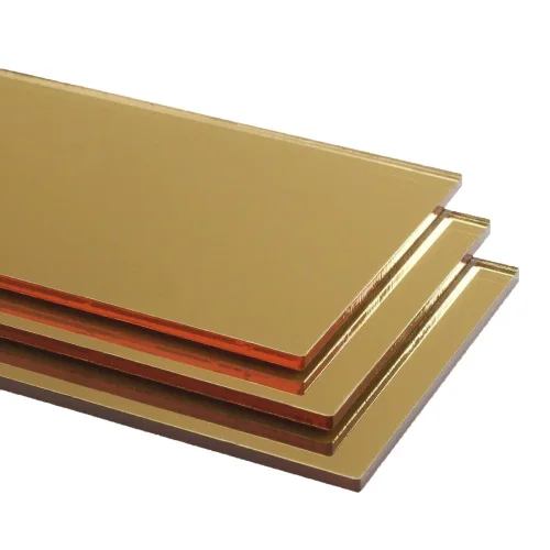 Zhengde acrylic mirror sheet gold mirror material reference