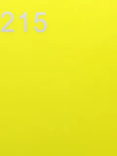 Photographed Xintao cast acrylic chip, code 215, opaque lemon yellow