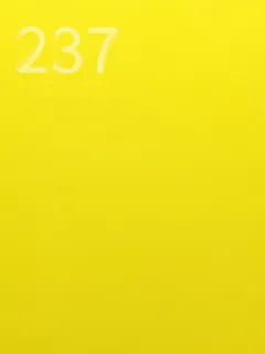 Photographed Xintao cast acrylic chip, code 237, opaque yellow