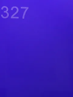 Photographed Xintao cast acrylic chip, code 327, opaque blue-violet