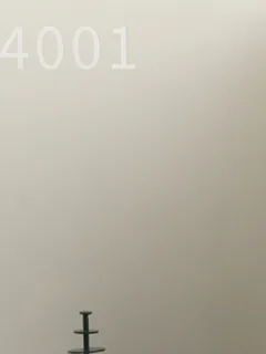 Photographed Xintao cast acrylic chip, code 4001, opaque warm grey