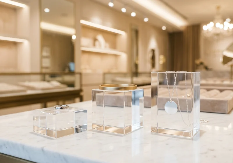 Retail & Visual Merchandising acrylic blocks