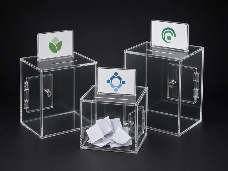 Charity Donation Boxes