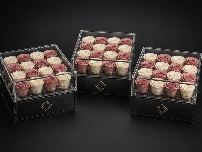 Preserved Rose Boxes