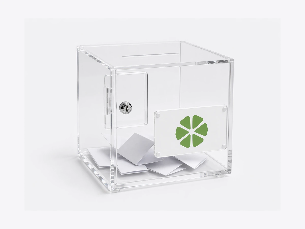 Donation & Ballot Boxes