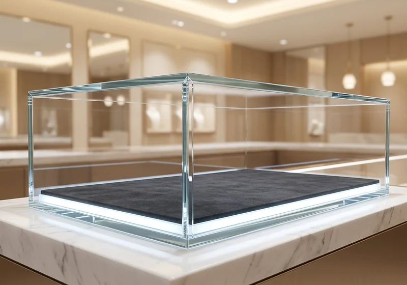 Jewelry & Luxury acrylic display cases