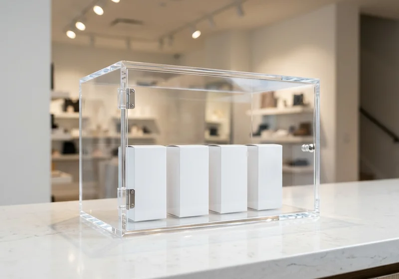 Retail & POP acrylic display cases