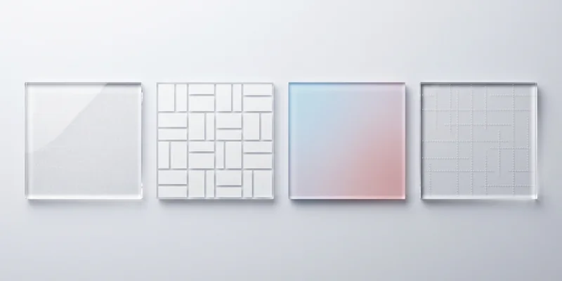 Edge and surface finish options