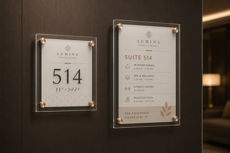 Hotel Suite & Room Signs