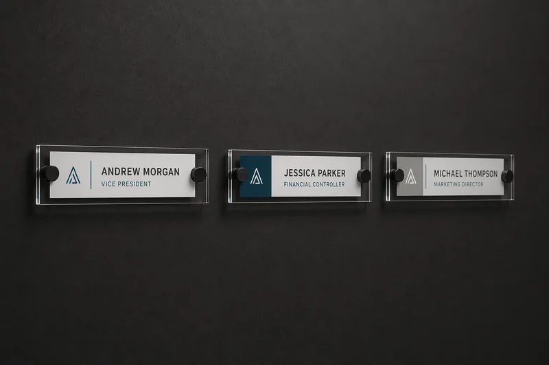 Office Door Nameplates