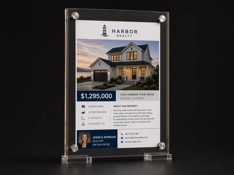Real Estate Listing Frames
