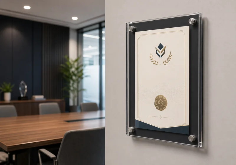 Corporate & Office acrylic frames