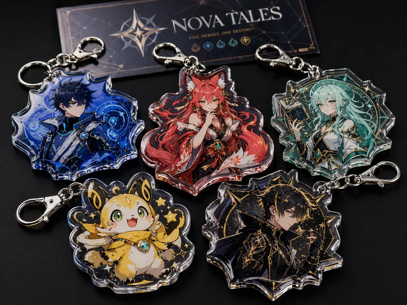 Anime Character Keychains