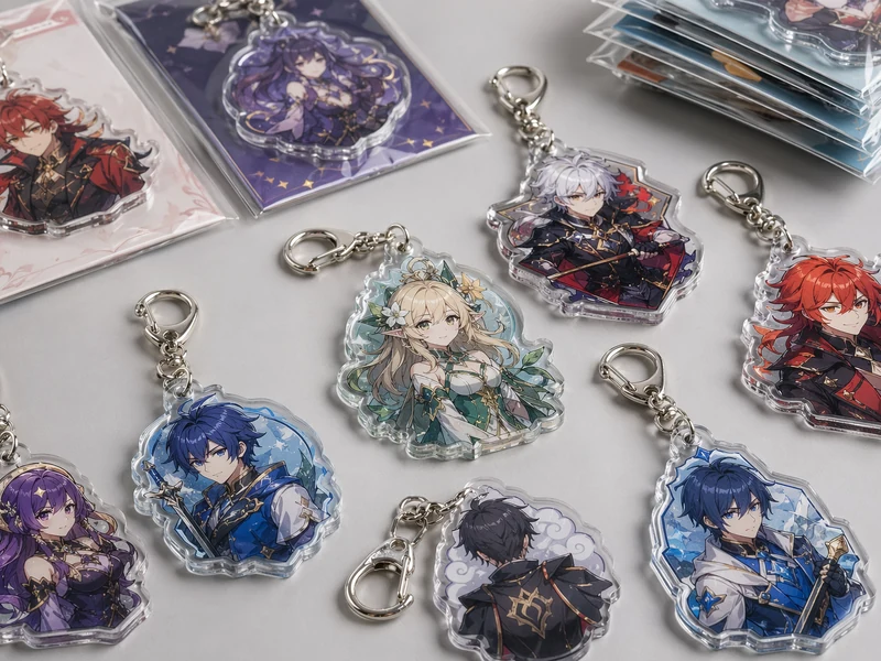 Anime Character Keychains