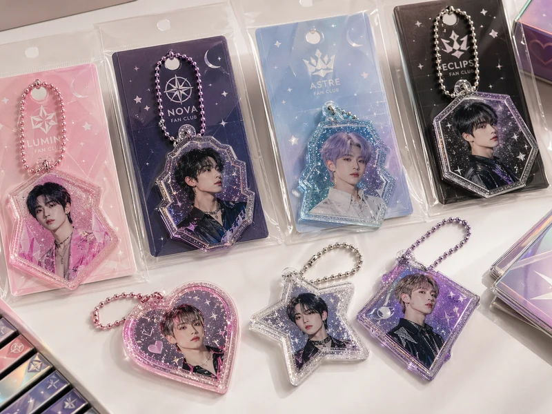 K-pop Fan Keychains