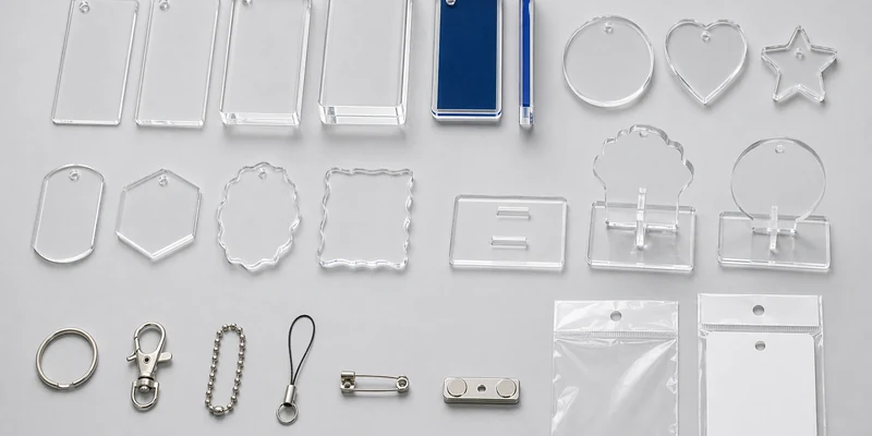 Technical specifications for acrylic ornaments