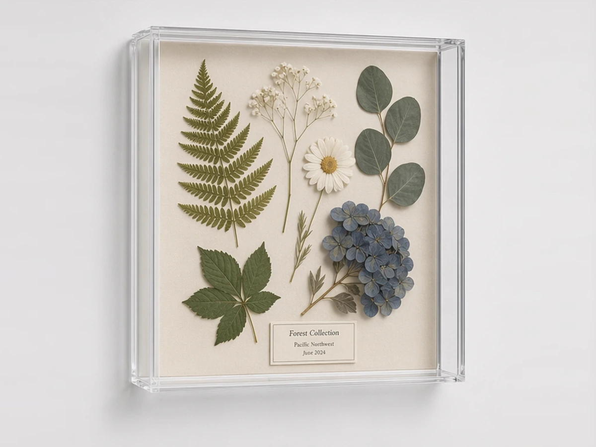 Pressed Flower Art Frames