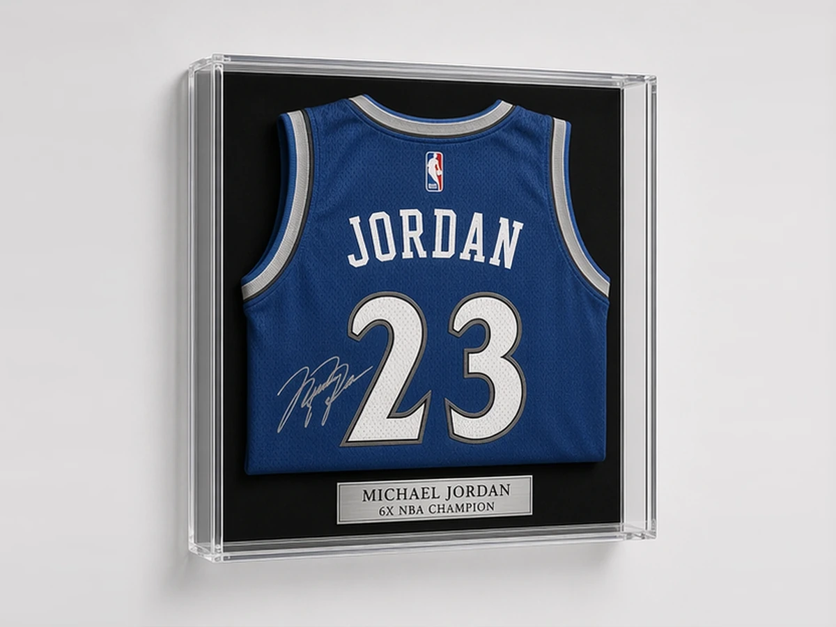 Signed NBA Jersey Shadow Boxes