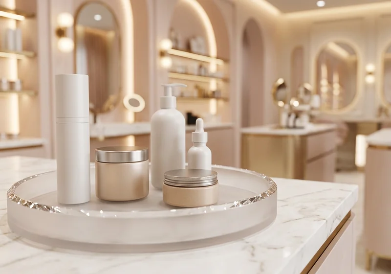 Cosmetics & Beauty acrylic trays